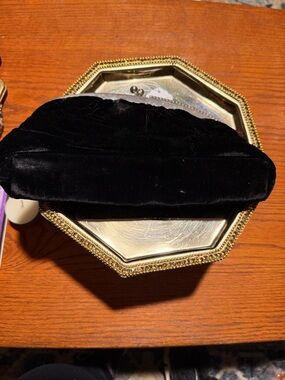 Black Velvet clutch